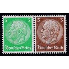 ALEMANIA 1934 ESTAMPILLAS SE-TENANT ZUSAMMENDRUCKE NUEVAS CON GOMA DE GRAN CALIDAD MI W60 15 €
